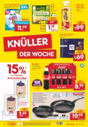 Gazetka promocyjna Netto Marken-Discount - Filial-Angebote - Gazetka - ważna od 30.04 do 30.04.2022 - strona 2 - produkty: aufschnitt, butter, champignon, champignons, coca-cola, cola, eis, golden toast, grünländer, herdarten, korn, Kuschelweich, ndk, pfanne, reis, ritter, ritter sport, schinken, schinkenwurst, schoko, schokolade, Sport, spülmaschinen, Ti, toast, versandkostenfrei, waschmittel, wurst