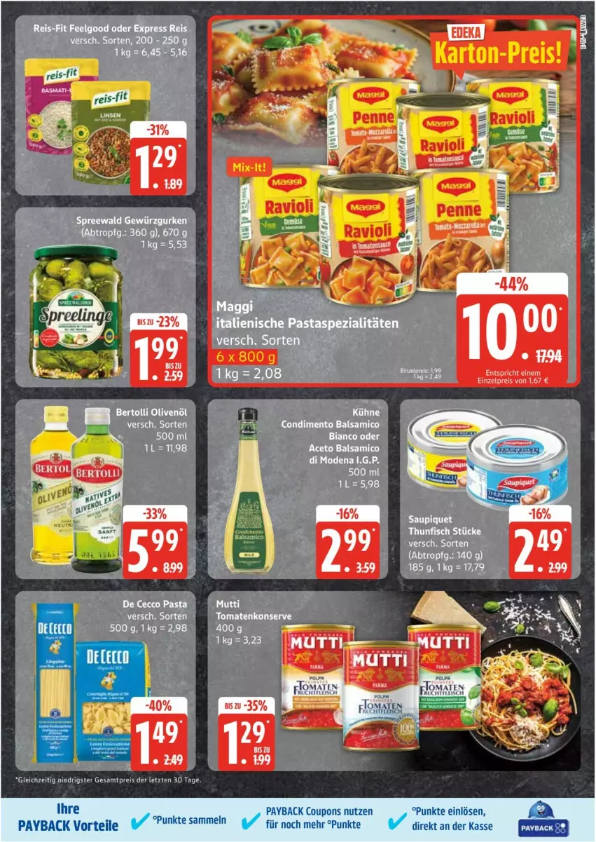 Aktueller Prospekt Edeka - Prospekte - von 02.06 bis 07.06.2025 - strona 15 - produkty: coupon, coupons, eis, payback, reis, Ti, ZTE