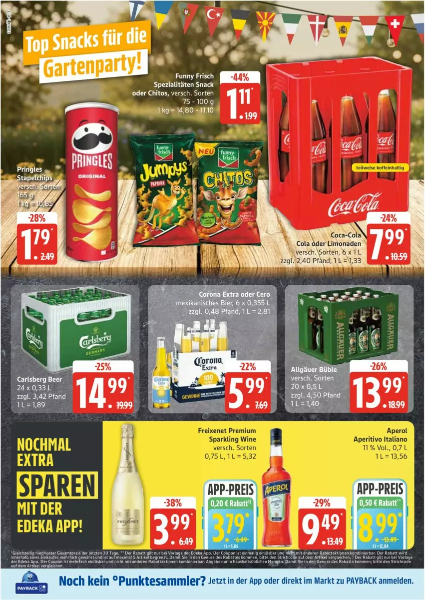 Aktueller Prospekt Edeka - Prospekte - von 02.06 bis 07.06.2025 - strona 4 - produkty: eis, Funny Frisch, nuss, reis, snack, Spezi, Ti, ZTE