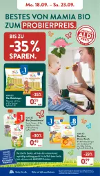 Gazetka promocyjna AldiSud - NÄCHSTE WOCHE - Gazetka - ważna od 23.09 do 23.09.2023 - strona 12 - produkty: aldi, alle artikel ohne dekoration, apfel, banane, beutel, bier, bio, dekoration, eis, hafer, mais, mam, natur, quetschbeutel, reis, snack, Ti, ZTE