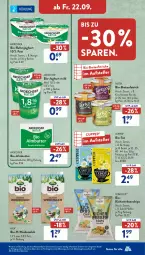 Gazetka promocyjna AldiSud - NÄCHSTE WOCHE - Gazetka - ważna od 23.09 do 23.09.2023 - strona 39 - produkty: alle artikel ohne dekoration, arla, auer, aufstrich, Becher, beutel, bio, bio-joghurt, brot, brotaufstrich, brotaufstriche, butter, chips, cola, dekoration, eis, elle, erbsen, gin, joghur, joghurt, joghurt mild, kichererbsen, kirsch, mango, milch, pfeffer, rahmjoghurt, reis, rucola, salz, Sauerrahm, tee, teller, Ti, tomate, vanille, weidemilch, ZTE