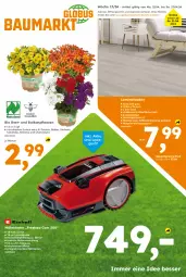 Gazetka promocyjna  - Gazetka - ważna od 27.04 do 27.04.2024 - strona 1 - produkty: akku, balkonpflanzen, bio, Brei, bürste, bürsten, eis, hama, ladegerät, laminat, laminatboden, mähroboter, pflanze, pflanzen, reis, Ti, topf, vita, wasser