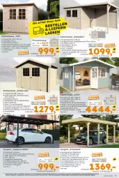 Gazetka promocyjna  - Gazetka - ważna od 27.04 do 27.04.2024 - strona 9 - produkty: Bank, Bau, Bona, Brei, Carport, eis, Garten, Gartenhaus, Holz, HP, latte, massivholz, Mode, reis, sattel, Ti, ZTE