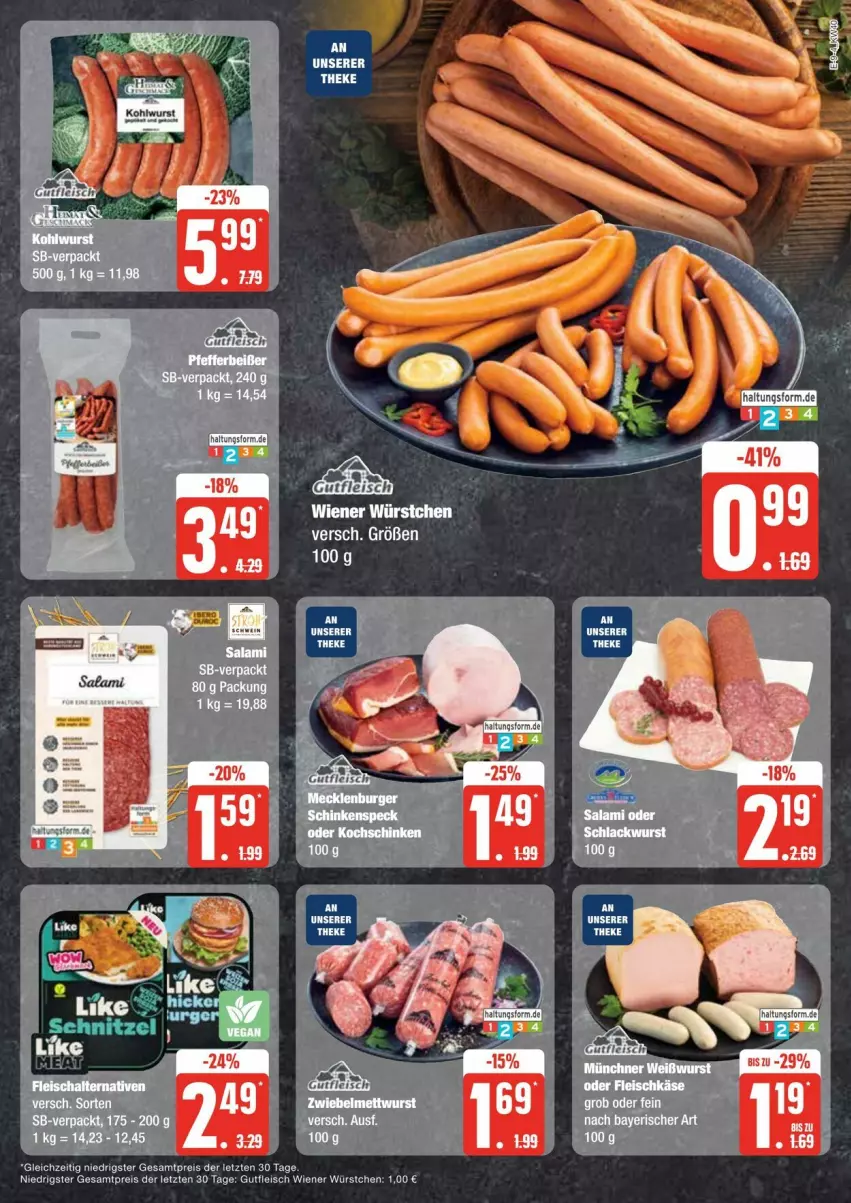 Aktueller Prospekt Edeka - Prospekte - von 28.09 bis 05.10.2024 - strona 9 - produkty: eis, fleisch, gutfleisch, reis, tee, Ti, wiener, wiener würstchen, würstchen, ZTE