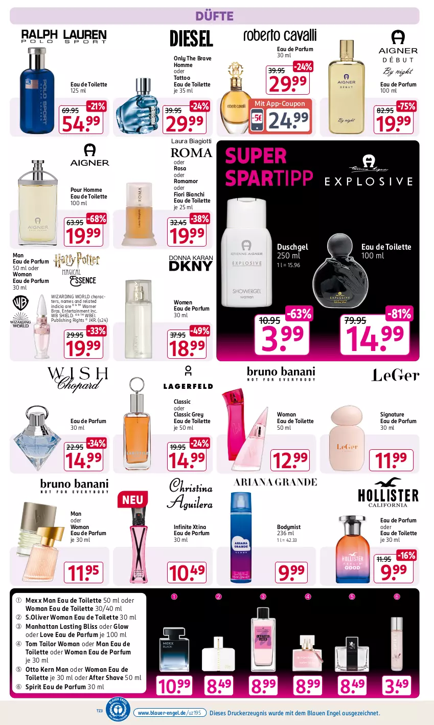 Aktueller Prospekt Rossmann - Prospekte - von 25.11 bis 29.11.2024 - strona 4 - produkty: after shave, asti, auer, body, coupon, drucker, duschgel, Eau de parfum, eau de parfum 30 ml, eau de parfum 50 ml, eau de toilette, eau de toilette 100 ml, eau de toilette 30 ml, eau de toilette 50 ml, Engel, ente, kerze, laura biagiotti, mam, Mexx, natur, olive, Otto kern, parfum, rel, s.oliver, spartipp, Ti, tom tailor