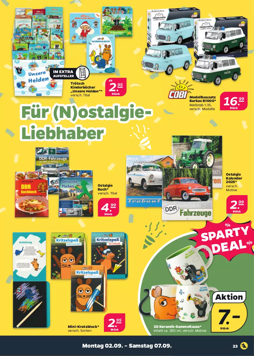 Aktueller Prospekt Netto - Woche 36 - von 02.09 bis 07.09.2024 - strona 23 - produkty: Bau, buch, dell, elle, Kinder, LG, Mode, tasse, Ti