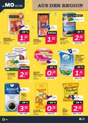 Gazetka promocyjna Netto - Woche 36 - Gazetka - ważna od 07.09 do 07.09.2024 - strona 20 - produkty: Berger, brot, eis, filet, fleisch, frucht, gin, grütze, hering, Knusperflocken, kühlregal, milch, radeberger, regal, rel, ring, Rotwurst, russisch brot, sac, suppe, Ti, vollmilch, wurst