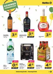 Gazetka promocyjna Netto - Woche 36 - Gazetka - ważna od 07.09 do 07.09.2024 - strona 41 - produkty: bier, bio, cola, Guinness, mateus, natur, rel, störtebeker, Ti, volvic