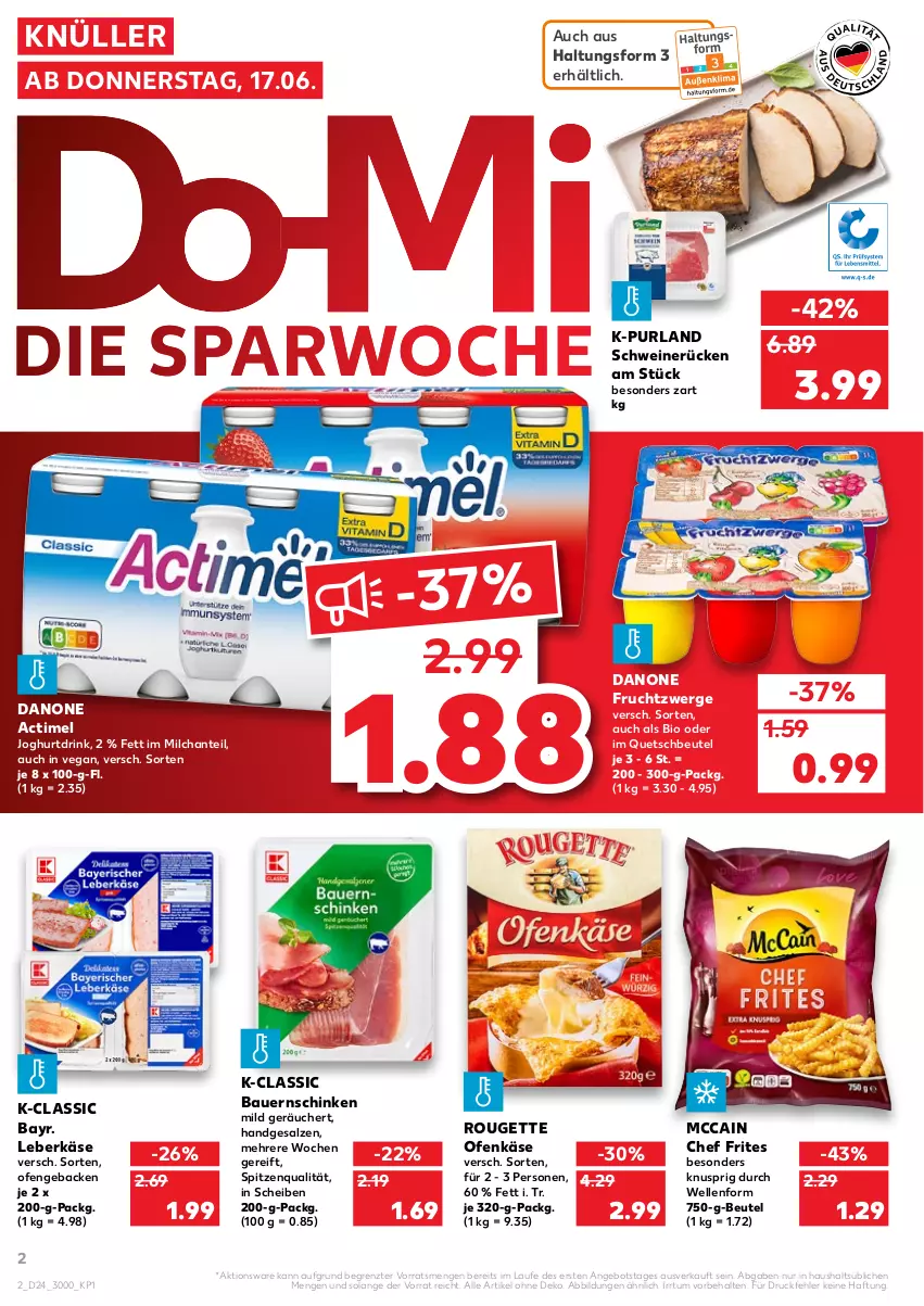 Aktueller Prospekt Kaufland - von 17.06 bis 23.06.2021 - strona 2