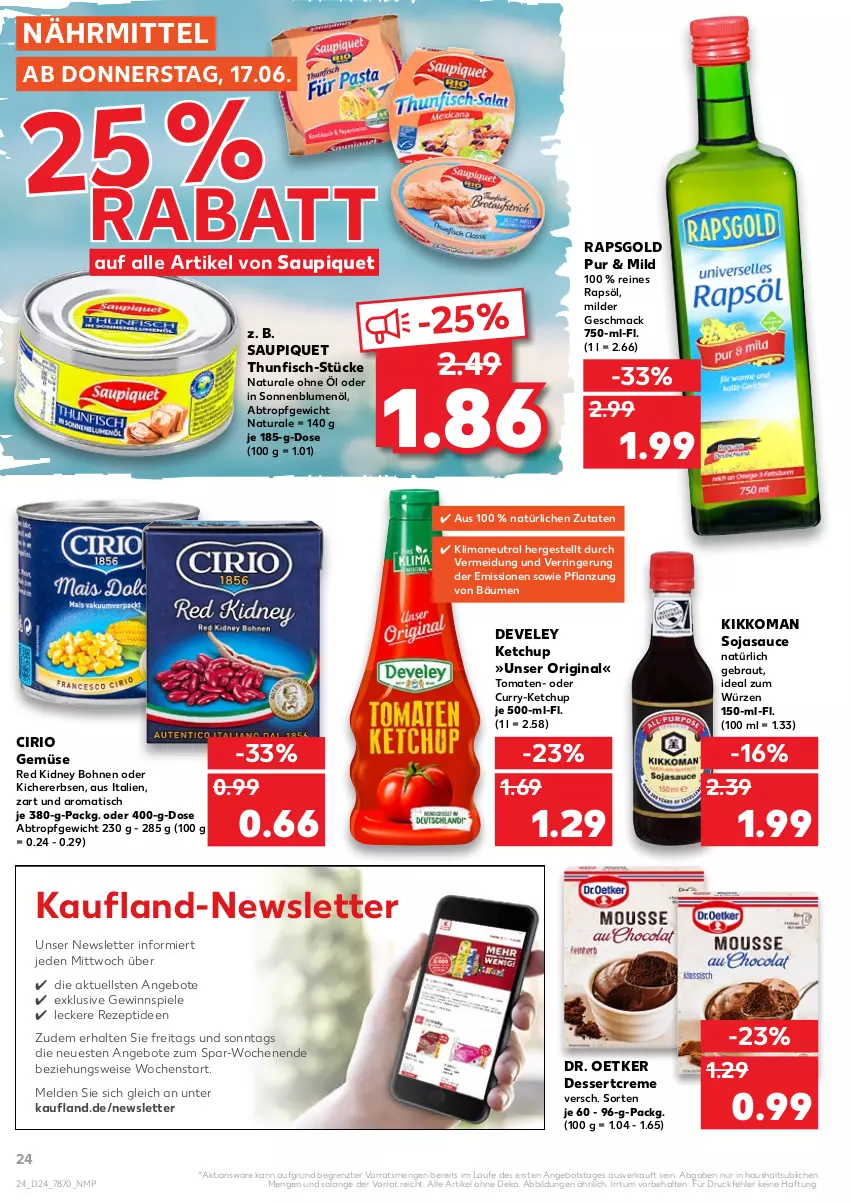 Aktueller Prospekt Kaufland - von 17.06 bis 23.06.2021 - strona 24