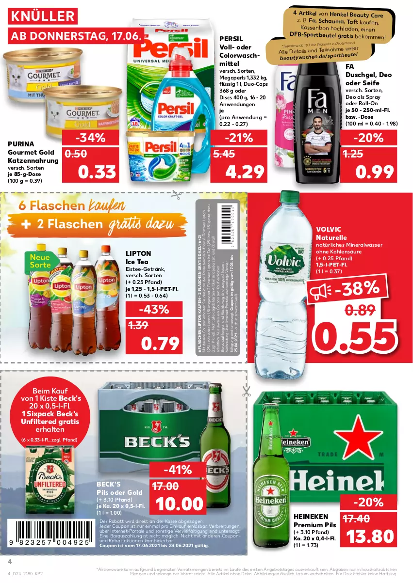 Aktueller Prospekt Kaufland - von 17.06 bis 23.06.2021 - strona 4