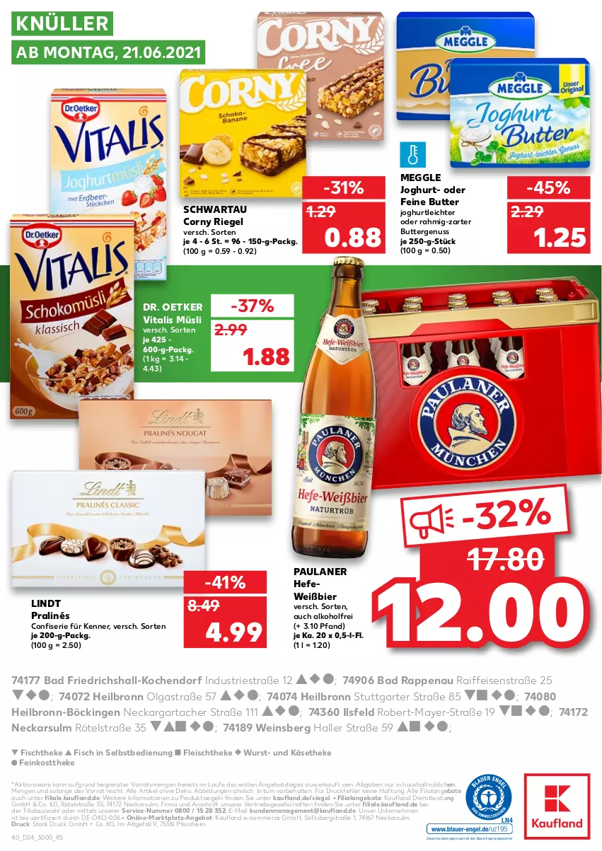 Aktueller Prospekt Kaufland - von 17.06 bis 23.06.2021 - strona 40