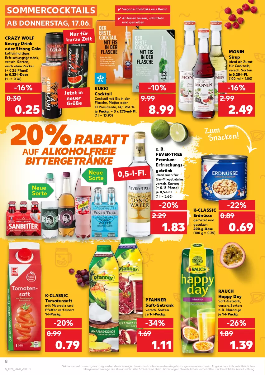 Aktueller Prospekt Kaufland - von 17.06 bis 23.06.2021 - strona 8