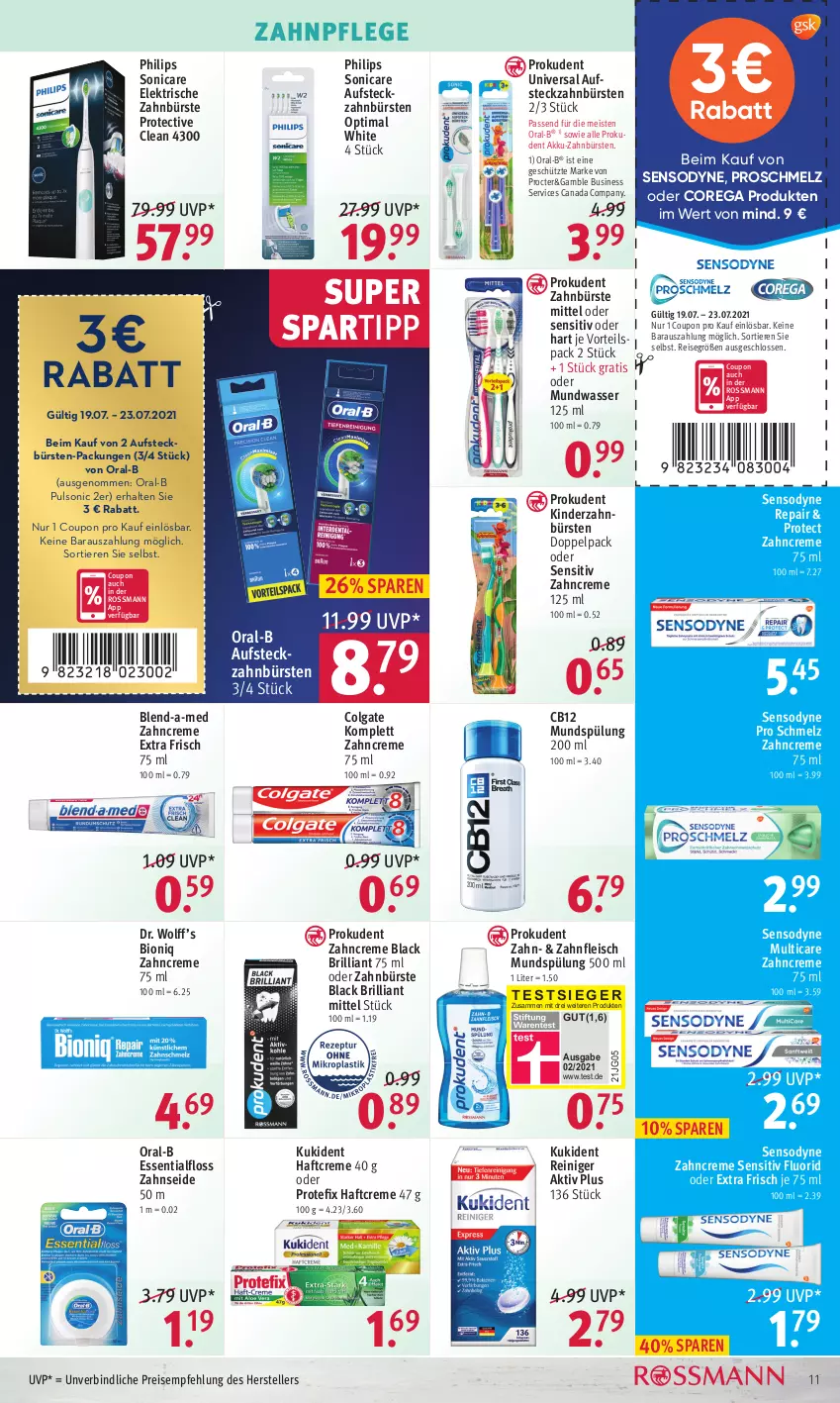 Aktueller Prospekt Rossmann - Prospekte - von 19.07 bis 23.07.2021 - strona 11