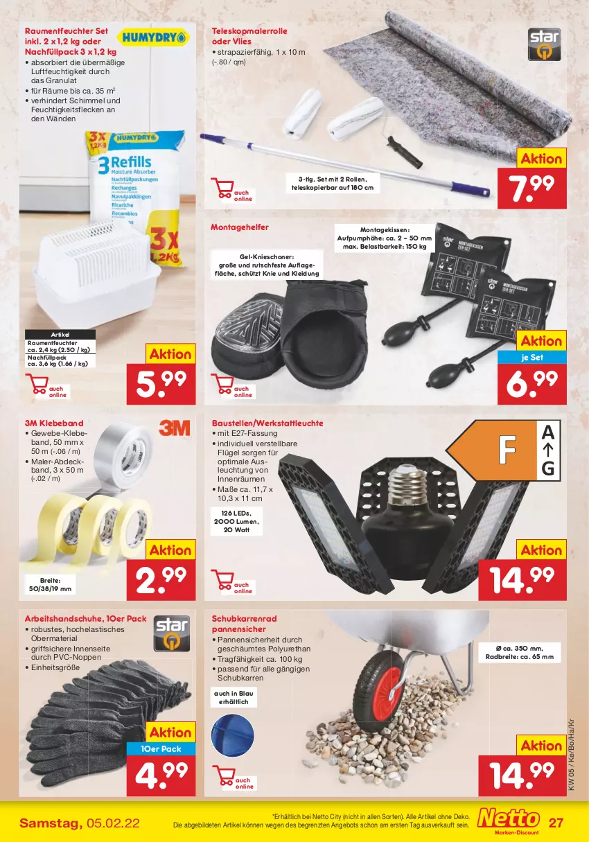 Aktueller Prospekt Netto Marken-Discount - Filial-Angebote - von 31.01 bis 05.02.2022 - strona 27 - produkty: angebot, asti, aust, Bau, Beba, bier, Brei, elle, handschuhe, Hela, kissen, kleid, Kleidung, leds, Leuchte, LG, passend für alle, Ria, schuhe, Teleskop, Ti, tisch, ZTE