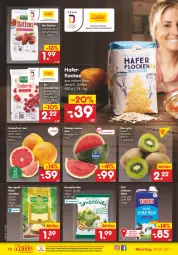 Gazetka promocyjna Netto Marken-Discount - Filial-Angebote - Gazetka - ważna od 05.02 do 05.02.2022 - strona 10 - produkty: asti, beutel, bio, cranberries, Datteln, eis, grapefruit, hafer, haferflocken, haltbare milch, Käse, käsescheiben, kerrygold, kiwi, korn, melone, milch, ndk, reis, Schal, Schale, smoothie, Ti, versandkostenfrei, wasser, wassermelone