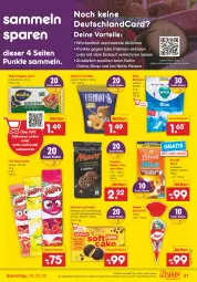 Gazetka promocyjna Netto Marken-Discount - Filial-Angebote - Gazetka - ważna od 05.02 do 05.02.2022 - strona 21 - produkty: angebot, auer, aust, bonbons, brandt, cookie, cookies, dauertiefpreis, deutschlandcard, eis, frucht, griesson, Kaustreifen, mars, mit frucht, Pretzel, reifen, reis, schoko, schokolade, schokoladen, Ti, tiefpreis, Tüte, twix, wasa, WICK, ZTE