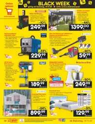 Gazetka promocyjna Netto Marken-Discount - Filial-Angebote - Gazetka - ważna od 26.11 do 26.11.2022 - strona 26 - produkty: akku, angebot, angebote, Bau, beleuchtung, bett, beutel, black week, bodenstaubsauger, bürste, bürsten, Draht, edelstahl, eis, elle, flasche, gutschein, handstaubsauger, Holz, Kinder, Kinderbett, küche, Küchen, küchenmaschine, lack, latte, lattenrost, LG, Liege, mac, matratze, ndk, pavillon, polsterbett, Rauch, reis, staubsauger, Ti, tisch, wasser