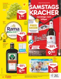 Gazetka promocyjna Netto Marken-Discount - Filial-Angebote - Gazetka - ważna od 26.11 do 26.11.2022 - strona 40 - produkty: angebot, angebote, bestpreis, discount, eis, Germ, Gläser, hakle, hakle toilettenpapier, Holz, jägermeister, könig pilsener, kracher, kräuter, kräuterlikör, likör, marken-discount, Meister, ndk, papier, pils, pilsener, rama, reis, Schal, Schale, Ti, toilettenpapier, trauben, usb, ZTE