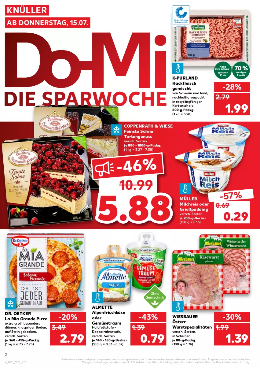 Aktueller Prospekt Kaufland - von 15.07 bis 21.07.2021 - strona 2