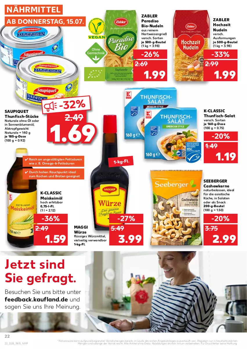 Aktueller Prospekt Kaufland - von 15.07 bis 21.07.2021 - strona 22