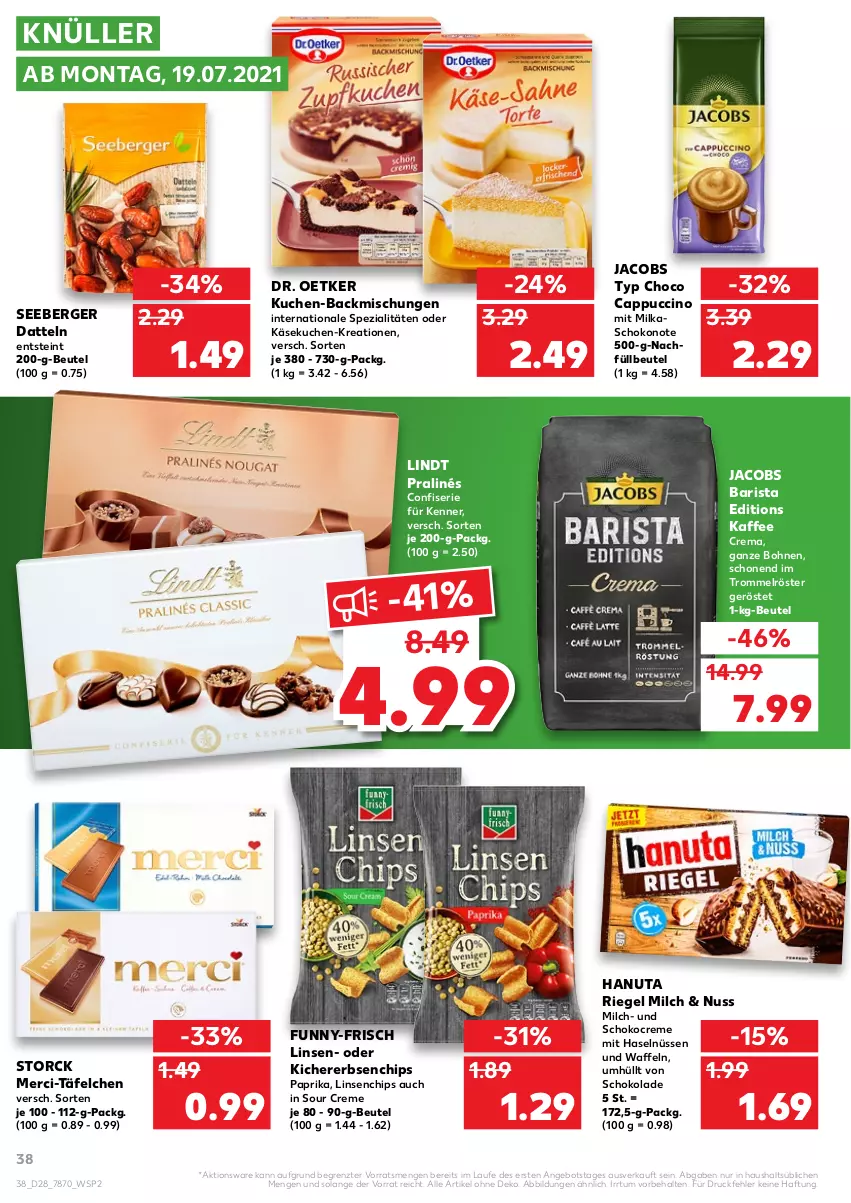 Aktueller Prospekt Kaufland - von 15.07 bis 21.07.2021 - strona 38