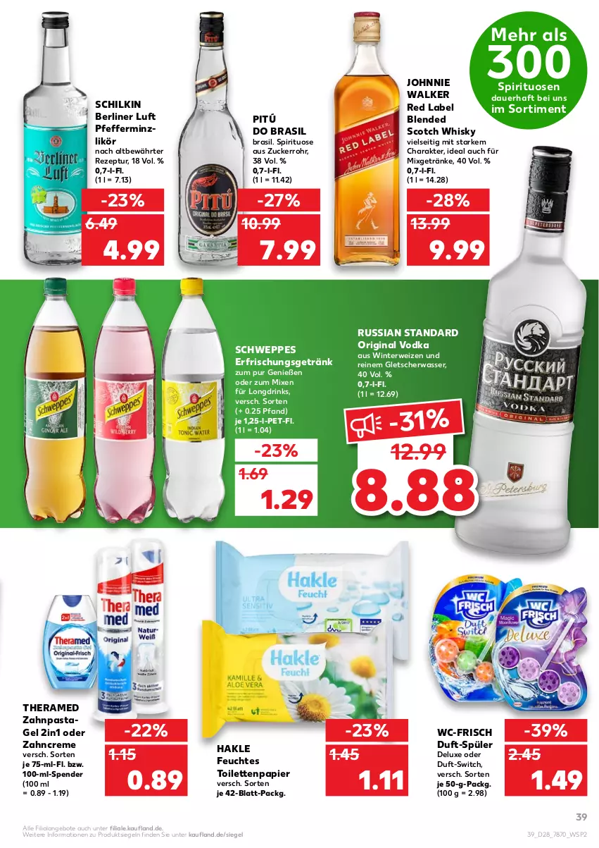 Aktueller Prospekt Kaufland - von 15.07 bis 21.07.2021 - strona 39