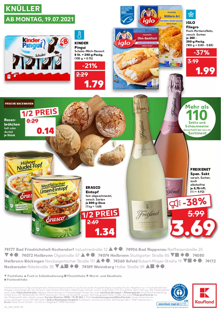 Aktueller Prospekt Kaufland - von 15.07 bis 21.07.2021 - strona 40