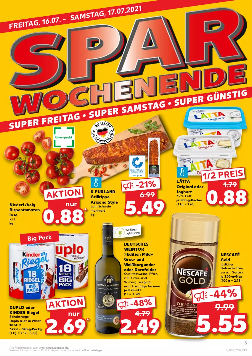 Aktueller Prospekt Kaufland - von 15.07 bis 21.07.2021 - strona 5