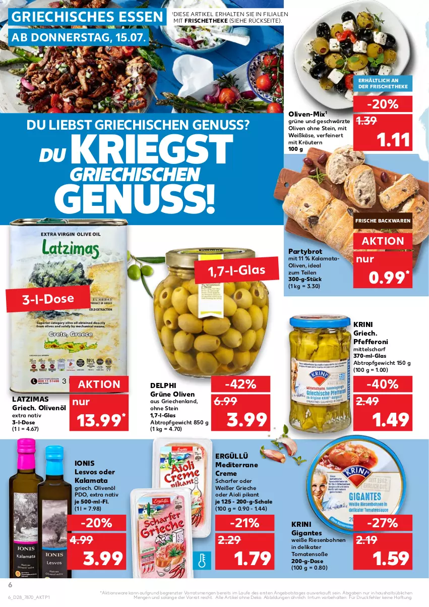 Aktueller Prospekt Kaufland - von 15.07 bis 21.07.2021 - strona 6