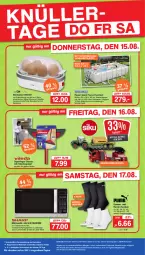 Gazetka promocyjna Famila - Prospekte - Gazetka - ważna od 17.08 do 17.08.2024 - strona 2 - produkty: auto, Becher, beispielabbildung, dell, eier, Eierkocher, Eierpicker, eis, elle, garraum, grill, herren-socken, kleid, Kleidung, Kocher, latte, Messbecher, mikrowelle, Mode, papier, pool, Rauch, regal, reis, Ria, rwe, Signal, socken, tee, Teleskop, teleskopstiel, teller, Ti, tisch, wasser, ZTE