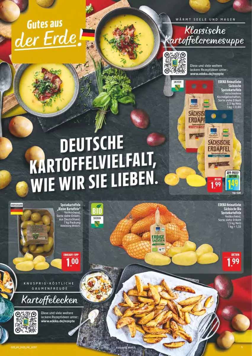 Aktueller Prospekt Marktkauf - Prospekt - von 30.11 bis 06.12.2025 - strona 5 - produkty: bett, Betten, bio, deka, kartoffel, kartoffeln, leine, rezept, rezepte, Ti