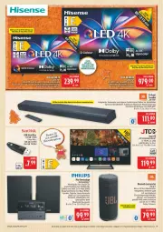 Gazetka promocyjna Marktkauf - Prospekt - Gazetka - ważna od 06.12 do 06.12.2025 - strona 39 - produkty: akku, bluetooth-lautsprecher, eis, elle, ente, gin, HDMI, hisense, jbl, jtc, kraft, lautsprecher, Mp3, Philips, qled, Radio, reis, smartphone, soundbar, Subwoofer, Ti, usb, wasser