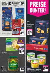 Gazetka promocyjna Edeka - Angebote der Woche - Gazetka - ważna od 30.04 do 30.04.2022 - strona 17 - produkty: barilla, beutel, bohne, bohnen, bonduelle, caffe, Cap, cappuccino, cin, deutschlandcard, eduscho, eis, elle, erde, filterkaffee, früchte, Gemüsekonserve, hartweizen, hülsenfrüchte, italienische pasta, kaffee, Konserven, krüger, mövenpick, oder cappuccino, pasta, reis, senf, Ti