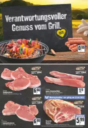 Gazetka promocyjna Edeka - Angebote der Woche - Gazetka - ważna od 30.04 do 30.04.2022 - strona 6 - produkty: deutschlandcard, eis, fleisch, grill, hackfleisch, kasseler, knoblauch, kotelett, küche, Küchen, LG, paprika, pfanne, rind, rinder, schwein, schweine, schweinefleisch, Schweinehackfleisch, tee, Ti, wein, weine