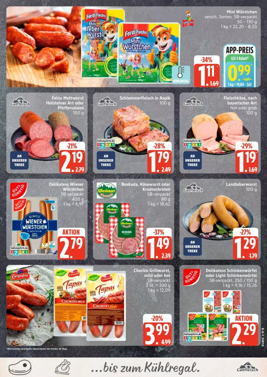 Aktueller Prospekt Edeka - Prospekte - von 27.04 bis 02.05.2026 - strona 10 - produkty: eis, reis