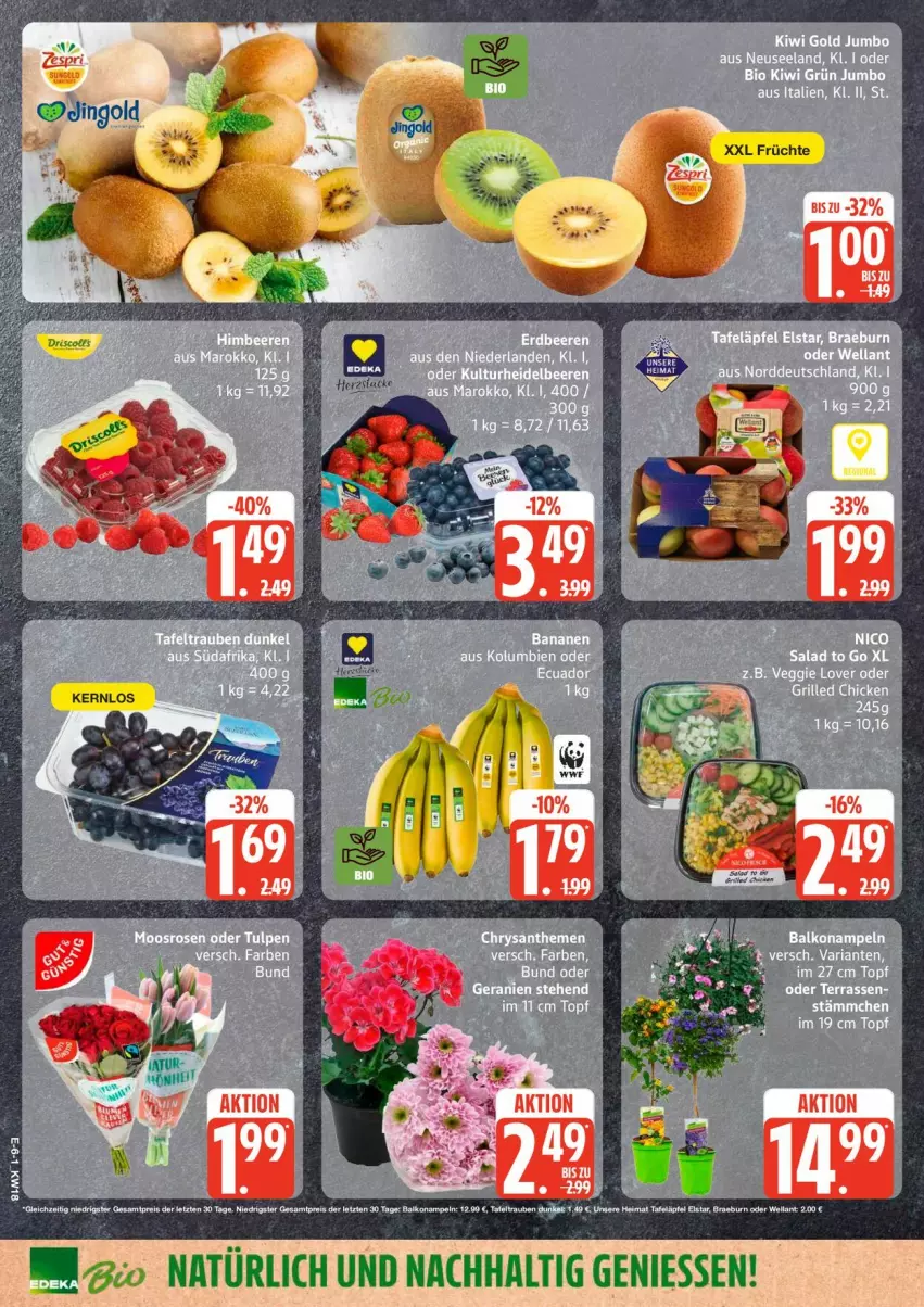 Aktueller Prospekt Edeka - Prospekte - von 27.04 bis 02.05.2026 - strona 6 - produkty: früchte, zespri
