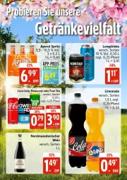 Gazetka promocyjna Edeka - Prospekte - Gazetka - ważna od 02.05 do 02.05.2026 - strona 18 - produkty: aperol, cola, drink, drinks, fuze tea, limo, limonade, wein