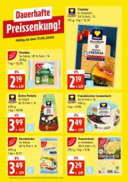 Gazetka promocyjna Edeka - Prospekte - Gazetka - ważna od 02.05 do 02.05.2026 - strona 26 - produkty: camembert, cheddar, eis, emmentaler, grana, grana padano, padano, Rana, reis, Ti, ZTE