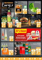 Gazetka promocyjna Edeka - Prospekte - Gazetka - ważna od 02.05 do 02.05.2026 - strona 3 - produkty: burger, burger buns, coca-cola, cola, deka, eis, fleisch, fuze tea, Ti, ZTE