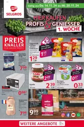 Gazetka promocyjna Selgros - Food - Gazetka - ważna od 20.11 do 20.11.2024 - strona 1 - produkty: almighur, almighurt, Becher, beutel, bohne, classico, coppenrath, ehrmann, ehrmann almighurt, ente, Goldstücke, ketchup, milch, nutella, tee, Ti, tomate, tomaten, tomatenketchup