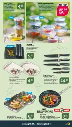 Gazetka promocyjna Netto - Woche 16 - Gazetka - ważna od 22.04 do 22.04.2023 - strona 11 - produkty: boss, brot, edelstahl, frischhaltedosen, grill, LG, messer, pfanne, quad, Serviertablett, tablet, tablett, Ti, tisch, und gemüse, usb
