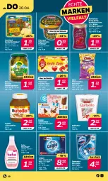 Gazetka promocyjna Netto - Woche 16 - Gazetka - ważna od 22.04 do 22.04.2023 - strona 30 - produkty: Bebe, calgon, domestos, duschgel, ehrmann, elle, früchte, gewürz, Gewürzgurke, gewürzgurken, gurke, gurken, hochland, Kinder, kinder schokolade, konfitüre, konfitüre extra, Kühne, LG, mikrowelle, nutella, popcorn, pudding, raffaello, sandwich, schoko, schokolade, Schwartau, tee, teekanne, Ti, Yo, yogurette, zucker