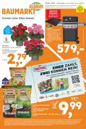 Gazetka promocyjna - Gazetka - ważna od 10.05 do 10.05.2025 - strona 1 - produkty: Bau, blume, blumen, blumenerde, Blüte, edelstahl, eis, elle, erde, gasgrill, geranie, geranien, grill, grillfläche, grillrost, Kinder, natur, Pelargonium, pflanze, pflanzen, rasen, Rasenerde, reis, sac, Schal, starlight, Ti, topf