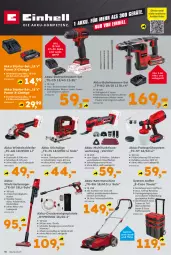 Gazetka promocyjna  - Gazetka - ważna od 10.05 do 10.05.2025 - strona 16 - produkty: akku, Akku-Bohrhammer, akku-bohrschrauber, Behälter, Bohrhammer, Bohrschrauber, bürste, bürsten, einhell, eis, elle, Holz, koffer, kraft, ladegerät, ohne akku und ladegerät, reiniger, Reinigung, riegel, säge, staubsauger, stichsäge, Stielstaubsauger, Ti, werkzeug, Winkelschleifer
