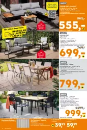 Gazetka promocyjna - Gazetka - ważna od 10.05 do 10.05.2025 - strona 8 - produkty: Bank, Holz, HP, kissen, latte, lounge-set, möbel, Rückenkissen, rückenlehne, rwe, sessel, stapelsessel, stuhl, Stühl, teppich, Ti, tisch, tischplatte, Tischplatten