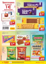 Gazetka promocyjna Netto Marken-Discount - Filial-Angebote - Gazetka - ważna od 24.09 do 24.09.2022 - strona 20 - produkty: bestpreis, bugles, coupon, coupons, eis, frucht, fruchtgummi, haribo, keks, kekse, Kinder, leibniz, mentos, merci, ndk, reis, schoko, schokolade, sofortrabatt, Ti, versandkostenfrei