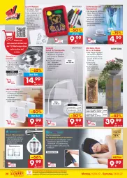 Gazetka promocyjna Netto Marken-Discount - Filial-Angebote - Gazetka - ważna od 24.09 do 24.09.2022 - strona 26 - produkty: armatur, armaturen, batterie, brause, edelstahl, eis, Garten, Lampe, Leuchte, leuchten, Maske, medizinprodukt, ndk, Rauch, reis, Schal, Schale, sim, stifte, Ti, timer, tisch, tischleuchte, Untersetzer, versandkostenfrei, wasser