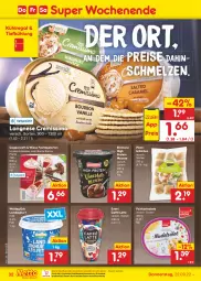 Gazetka promocyjna Netto Marken-Discount - Filial-Angebote - Gazetka - ważna od 24.09 do 24.09.2022 - strona 32 - produkty: bestpreis, brötchen, caffè latte, coppenrath, cremissimo, ehrmann, eis, emmi, feinkost, feinkostsalate, joghur, joghurt, kühlregal, landjoghurt, langnese, langnese cremissimo, latte, mousse, ndk, pizza, regal, reis, sahne, salat, salate, sim, Ti, torte, versandkostenfrei