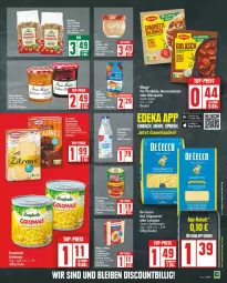 Gazetka promocyjna Edeka - Prospekte - Gazetka - ważna od 04.05 do 04.05.2024 - strona 11 - produkty: beutel, bonduelle, bonduelle goldmais, De Cecco, discount, ecco, eis, elle, ente, Goldmais, maggi, mais, reis, top-preis